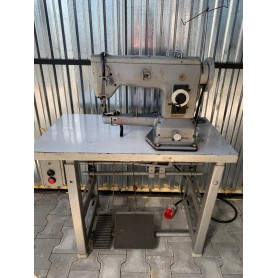Arm sewing machine with binding function