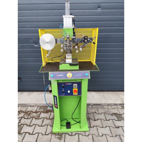 Tecmacal TEC 095 - 4TR Stemplowarka logowarka złociarka hotprint obuwnicze kaletnicze