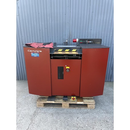 Camoga C420R CE Splitting Leather, Rubber, and Felt Splitting Machine